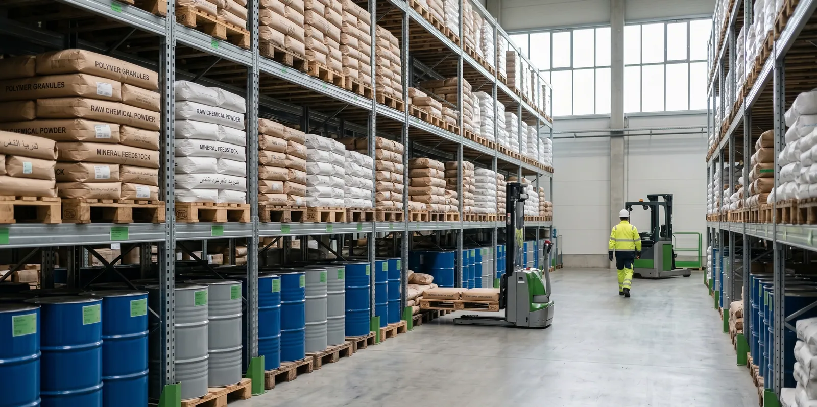 Un proveedor confiable de materias primas para la producción industrial